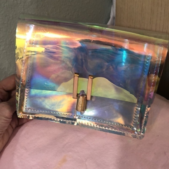 Small Crossbody / clutch translucent bag - Picture 7 of 7